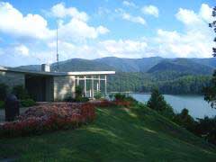 Watauga Lake Dam Visitors Center - Photo Copyright 2006 Erin E. Raub